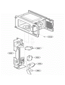 Latch Board Parts 1 parts for Lg Range 62253 from AppliancePartsPros.com