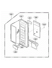 Control Panel Parts 2 parts for Lg Wall Oven 62259 from AppliancePartsPros.com