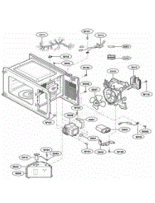Interior Parts 1 parts for Lg Wall Oven 62259 from AppliancePartsPros.com