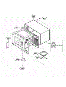 Oven Cavity Parts parts for Lg Wall Oven 62259 from AppliancePartsPros.com