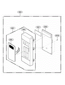 Control Panel Parts parts for Lg Wall Oven 62344 from AppliancePartsPros.com
