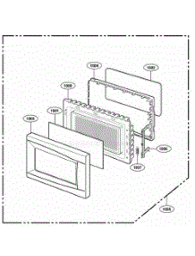 Door Parts parts for Lg Wall Oven 62344 from AppliancePartsPros.com