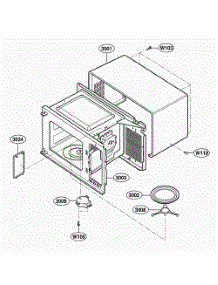Oven Cavity Parts parts for Lg Wall Oven 62344 from AppliancePartsPros.com