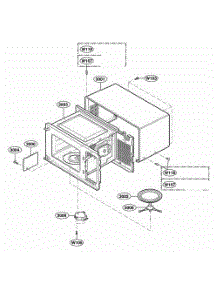 Oven Cavity Parts parts for Lg Wall Oven 62464 from AppliancePartsPros.com