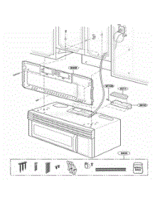 Installation Parts parts for Lg Range 62644 from AppliancePartsPros.com