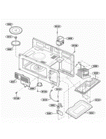 Interior Parts 1 parts for Lg Range 62649 from AppliancePartsPros.com