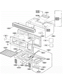 Oven Cavity Parts parts for Lg Range 62649 from AppliancePartsPros.com