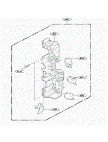 Latch Board Parts parts for Lg Range 62772 from AppliancePartsPros.com