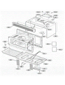 Oven Cavity Parts parts for Lg Range 62772 from AppliancePartsPros.com