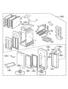 Toaster Parts parts for Lg Range 63293 from AppliancePartsPros.com