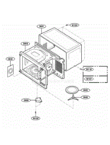 Oven Cavity Parts parts for Lg Range 63299 from AppliancePartsPros.com