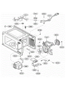 Interior Parts 1 parts for Lg Range 63352 from AppliancePartsPros.com