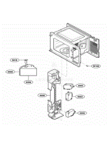Latch Board Parts parts for Lg Range 63352301 from AppliancePartsPros.com