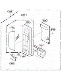 Controller Parts parts for Lg Range 63359 from AppliancePartsPros.com