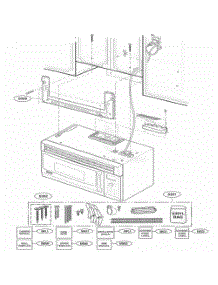 Installation Parts parts for Lg Range 63703 from AppliancePartsPros.com