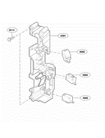 Latch Board Parts parts for Lg Range 63703 from AppliancePartsPros.com
