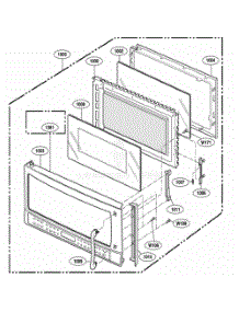 Door Parts parts for Lg Range 63762 from AppliancePartsPros.com