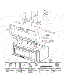 Installation Parts parts for Lg Range 63762 from AppliancePartsPros.com