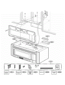 Installation Parts parts for Lg Range 63763 from AppliancePartsPros.com