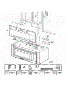 Installation Parts parts for Lg Range 63769 from AppliancePartsPros.com