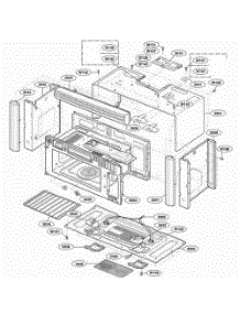 Oven Cavity Parts parts for Lg Range 63769 from AppliancePartsPros.com