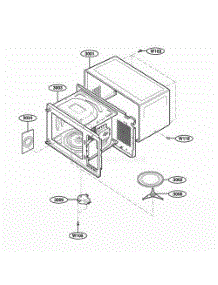 Oven Cavity Parts parts for Lg Wall Oven 63992 from AppliancePartsPros.com
