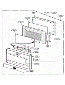 Door And Controller Parts parts for Lg Wall Oven 63999 from AppliancePartsPros.com