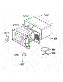 Oven Cavity Parts parts for Lg Wall Oven 63999 from AppliancePartsPros.com