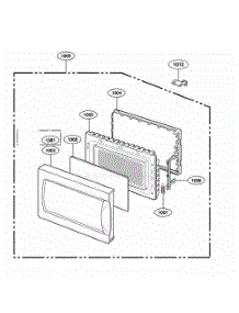 Door Parts parts for Lg Wall Oven 64282 from AppliancePartsPros.com