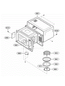 Oven Cavity Parts parts for Lg Wall Oven 64282 from AppliancePartsPros.com