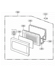 Door Parts parts for Lg Wall Oven 64289 from AppliancePartsPros.com