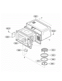 Oven Cavity Parts parts for Lg Wall Oven 64289 from AppliancePartsPros.com