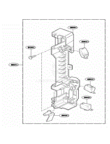 Latch Board Parts parts for Lg Range 64669 from AppliancePartsPros.com