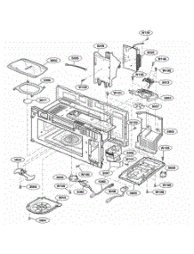 Interior Parts 1 parts for Lg Range 64682 from AppliancePartsPros.com
