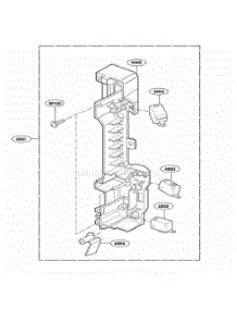Latch Board Parts parts for Lg Range 64682 from AppliancePartsPros.com