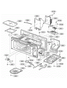 Interior Parts 1 parts for Lg Range 64683 from AppliancePartsPros.com
