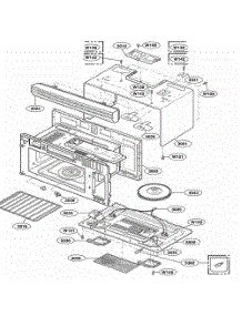 Oven Cavity Parts parts for Lg Range 64683 from AppliancePartsPros.com