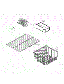 Freezer Parts parts for Lg Refrigerator 65002 from AppliancePartsPros.com