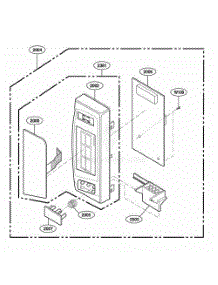 Controller Parts parts for Lg Range 65002401 from AppliancePartsPros.com