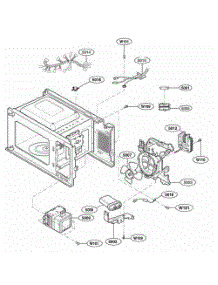 Interior Parts 1 parts for Lg Range 65002401 from AppliancePartsPros.com