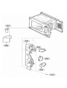 Latch Board Parts parts for Lg Range 65002401 from AppliancePartsPros.com