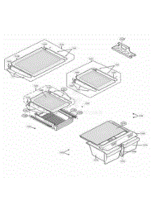 Refrigerator Parts parts for Lg Refrigerator 65009 from AppliancePartsPros.com