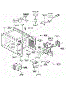 Interior Parts 1 parts for Lg Wall Oven 65052 from AppliancePartsPros.com