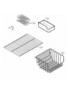 Freezer Parts parts for Lg Refrigerator 65214 from AppliancePartsPros.com
