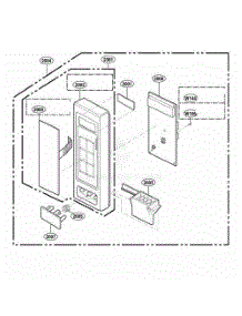 Controller Parts parts for Lg Range 65222 from AppliancePartsPros.com