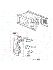Latch Board Parts parts for Lg Range 66022 from AppliancePartsPros.com