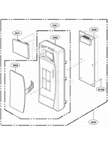 Controller Parts parts for Lg Range 66092 from AppliancePartsPros.com