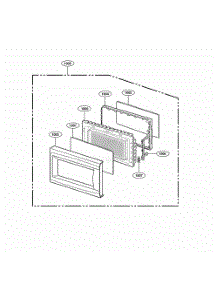 Door Parts parts for Lg Refrigerator 66222 from AppliancePartsPros.com