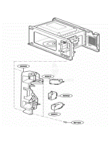 Latch Board Parts parts for Lg Refrigerator 66222 from AppliancePartsPros.com