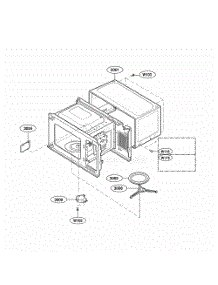 Oven Cavity Parts parts for Lg Refrigerator 66222 from AppliancePartsPros.com